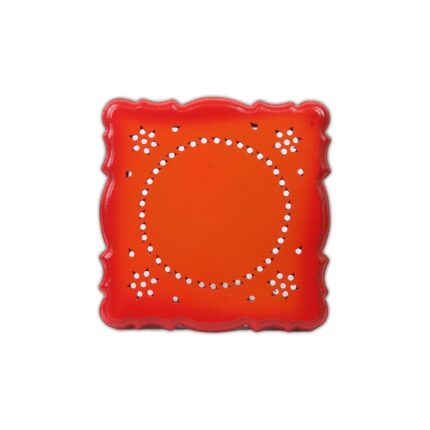 Reliable Pooja Patla/Chowki Wooden Handcrafted Chowki/Daily Need Puja Article/Pooja Chowki/Bajot for Office or Home Decor/Wooden Chaurang/Patla/Puja Bajot Stool/Stool for Pooja Size - 6 * 6 Inch